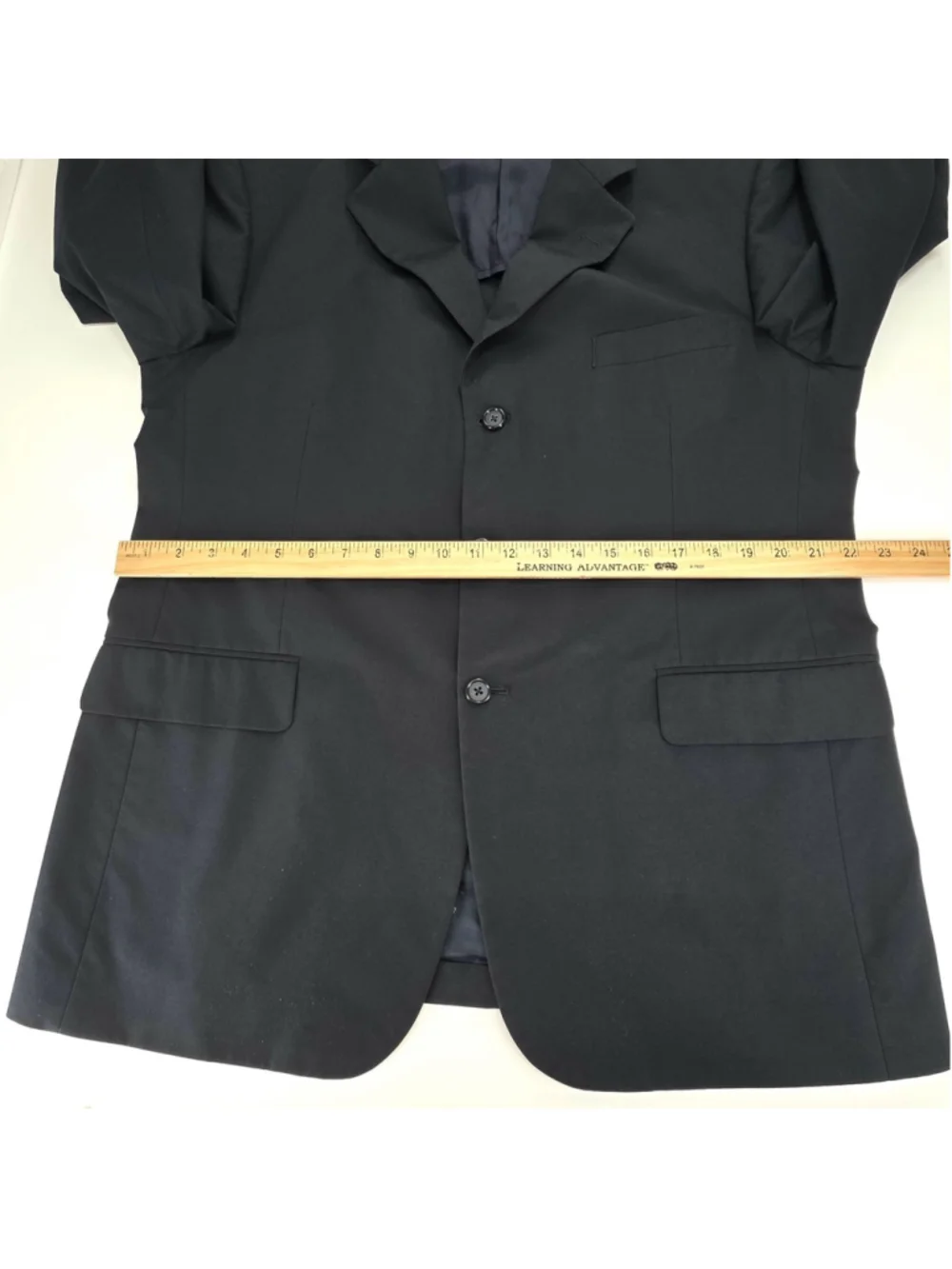 Brooks Brothers Brookscool Poplin Sport Coat Blazer 43R Navy CoolMax Cotton